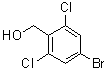 4-溴-2,6-二氯苯甲醇分子结构 (CAS 274671-77-1)