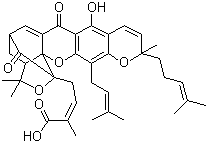 藤黄酸分子结构 (CAS 2752-65-0)