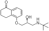 布诺洛尔分子结构 (CAS 27591-01-1)