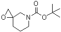 tert-Butyl 1-oxa-5-azaspiro[2.5]octan-5-carboxylate molecular structure (CAS 276872-90-3)