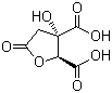 (-)-Hydroxycitric acid lactone molecular structure (CAS 27750-13-6)