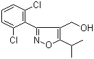 [3-(2,6-Dichlorophenyl)-5-isopropylisoxazol-4-yl]methanol molecular structure (CAS 278597-30-1)