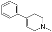 1-甲基-4-苯基-1,2,3,6-四氢吡啶分子结构 (CAS 28289-54-5)