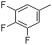 3,4,5-三氟甲苯分子结构 (CAS 284463-96-3)