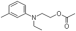 N-乙基-N-乙酰氧乙基间甲苯胺分子结构 (CAS 28462-19-3)