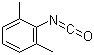 2,6-二甲苯基异氰酸酯分子结构 (CAS 28556-81-2)