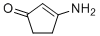 3-氨基环戊-2-烯-1-酮分子结构 (CAS 28566-12-3)