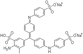 苯胺蓝分子结构 (CAS 28631-66-5)
