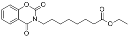 CAS # 287935-37-9, Ethyl 8-(2,4-dioxo-2H-benzo[E][1,3]oxazin-3(4H)-YL)octanoate