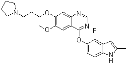 Cediranib molecular structure (CAS 288383-20-0)