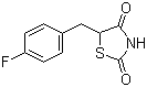 5-(4-Fluorobenzyl)thiazolidine-2,4-dione molecular structure (CAS 291536-42-0)