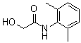 N-(2,6-二甲基苯基)-2-羟基乙酰胺分子结构 (CAS 29183-14-0)