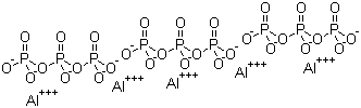 三聚磷酸铝分子结构 (CAS 29196-72-3)