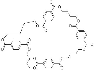 3,8,15,20,27,32,39,44-Octaoxapentacyclo[44.2.2.2(10,13).2(22,25).2(34,37)]hexapentaconta-10,12,22,24,34,36,46,48,49,51,53,55-dodecaene-2,9,14,21,26,33,38,45-octone molecular structure (CAS 29278-72-6)