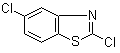 2,5-二氯苯并噻唑分子结构 (CAS 2941-48-2)