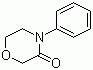 4-苯基-3-吗啉酮分子结构 (CAS 29518-11-4)