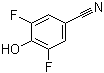 3,5-Difluoro-4-hydroxybenzonitrile molecular structure (CAS 2967-54-6)