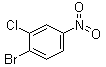 3-氯-4-溴硝基苯分子结构 (CAS 29682-39-1)