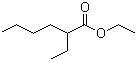 Ethyl 2-ethylhexanoate molecular structure (CAS 2983-37-1)