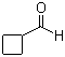 Cyclobutanecarboxaldehyde molecular structure (CAS 2987-17-9)