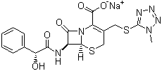 头孢孟多钠分子结构 (CAS 30034-03-8)