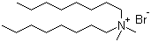 二甲基二辛基溴化铵分子结构 (CAS 3026-69-5)