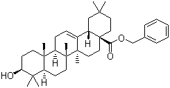 齐墩果酸苄酯分子结构 (CAS 303114-51-4)