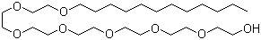 Dodecylheptaglycol molecular structure (CAS 3055-97-8)