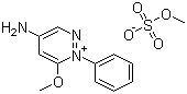 Amezinium methylsulfate molecular structure (CAS 30578-37-1)