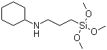 3-(N-Cyclohexylamino)propyltrimethoxysilane molecular structure (CAS 3068-78-8)