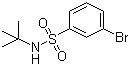 N-tert-Butyl-3-bromobenzenesulfonamide molecular structure (CAS 308283-47-8)