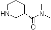 (S)-N,N-Dimethyl-3-piperidinecarboxamide molecular structure (CAS 310455-02-8)
