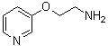 2-(3-吡啶基氧基)乙胺分子结构 (CAS 310880-25-2)