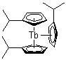 Tris(isopropylcyclopentadienyl)terbium molecular structure (CAS 312696-25-6)