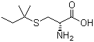 D-S-叔戊基半胱氨酸分子结构 (CAS 312746-71-7)