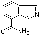 1H-吲唑-7-甲酰胺分子结构 (CAS 312746-74-0)