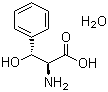 D-3-苯基丝氨酸一水物分子结构 (CAS 313222-82-1)