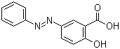 5-(苯基偶氮)水杨酸分子结构 (CAS 3147-53-3)