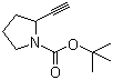 (R)-tert-Butyl 2-ethynylpyrrolidine-1-carboxylate molecular structure (CAS 316141-37-4)