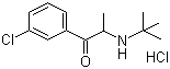 盐酸安非他酮分子结构 (CAS 31677-93-7)