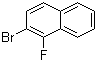 2-溴-1-氟萘分子结构 (CAS 317-79-3)