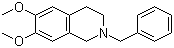 2-苄基-1,2,3,4-四氢-6,7-二甲氧基异喹啉分子结构 (CAS 31756-14-6)