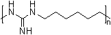 Polyhexamethyleneguanidine molecular structure (CAS 31961-54-3)