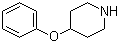 4-苯氧基哌啶分子结构 (CAS 3202-33-3)