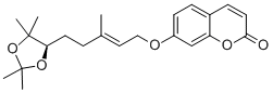 Marmin acetonide分子结构 (CAS 320624-68-8)