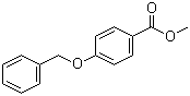 4-苄氧基苯甲酸甲酯分子结构 (CAS 32122-11-5)