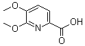 5,6-二甲氧基吡啶-2-羧酸分子结构 (CAS 324028-89-9)