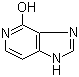 1H-咪唑并[4,5-c]吡啶-4-醇分子结构 (CAS 3243-24-1)