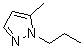 5-甲基-1-丙基-1H-吡唑分子结构 (CAS 32493-03-1)