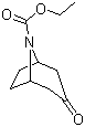 N-乙氧羰基-4-托品酮分子结构 (CAS 32499-64-2)